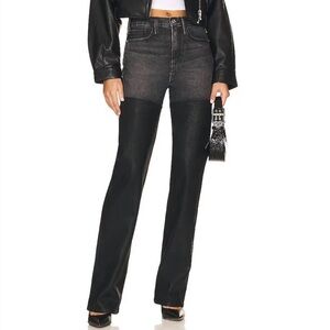 Frame Le Jane Denim Straight Leg
Coated Jean
